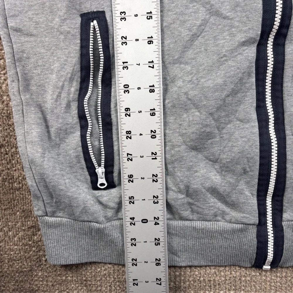 Puma BMW Motorsport Mens Full Zip Hoodie Gray Blue Red Style 761998 Size L